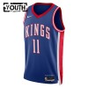 Canotte Bambino Sacramento Kings Domantas Sabonis Nike 2024-25 City Edition Blu Swingman